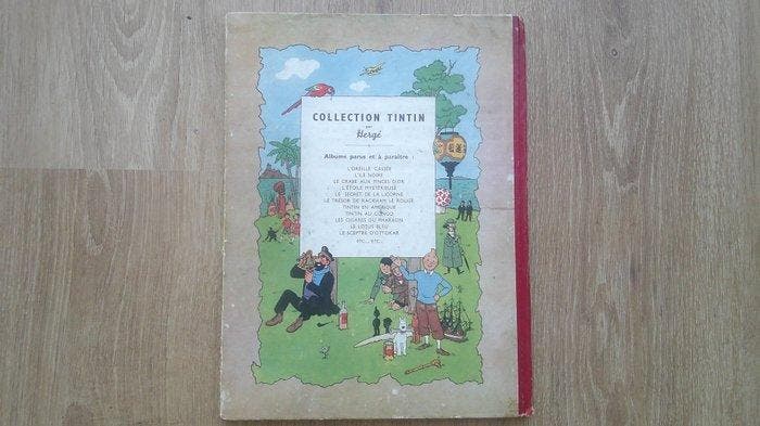 Tintin T3 - Tintin en Amérique (B1) - C - 2e édition couleur, Boeken, Stripverhalen