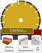 Diamantzaagblad Omnia voor steen beton en gewapend beton., Verzenden, Nieuw