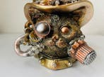 signed S.BURU-CAT ALICE IN WONDERLAND - Tête de personnage