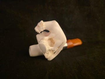 taurus88 - Sans prix de réserve - Pipe en écume de mer -, Collections, Articles de fumeurs, Briquets & Boîtes d'allumettes