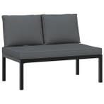 Tuinbank Alu Zwart | Retour Deal | 62% Korting, Tuin en Terras, Verzenden, Nieuw, Aluminium