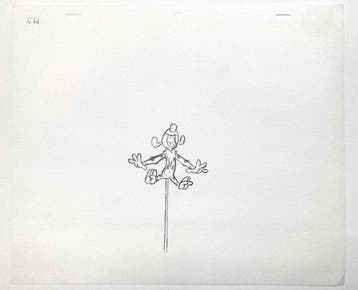 Marsupilami : Originele productie-tekening voor animatie -