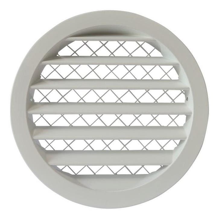 Rond buitenluchtrooster aluminium Ø 160mm, Bricolage & Construction, Ventilation & Extraction, Envoi