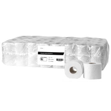 Toiletpapier Standaardrol | FSC-Cellulose (3-Laags) | Wit |, Verzenden, Nieuw in verpakking