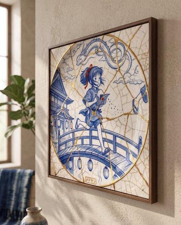 MEDSAN - Spirited Away Kintsugi Porcelain () -, Antiek en Kunst