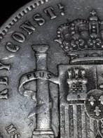 Espagne. Alphonse XII. 5 Pesetas 1885 MSM (Sans prix de