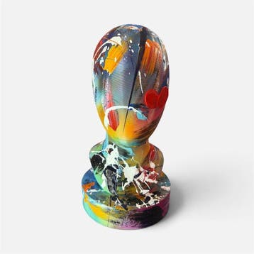 michele socionovo - Testa Amour Abstrait limited edition, Antiquités & Art