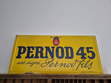 pernod - Pernod-reclameplaat - g.de andreis marseille -