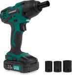 2dekans | VONROC Accu slagmoersleutel 20V – 150Nm – Incl. 4, Ophalen of Verzenden, Nieuw