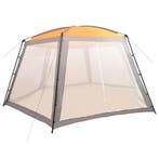 vidaXL Zwembadtent 660x580x250 cm stof grijs, Tuin en Terras, Verzenden, Nieuw