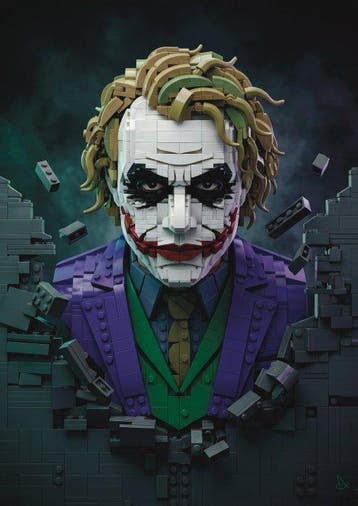 ANDSAL - Joker Lego New Age Limited Edition w/COA