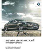 2012 BMW 6 SERIE GRAN COUPÉ INSTRUCTIEBOEKJE DUITS