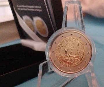 Belgique. 2 Euro 2026 Geographic Institute and Royal