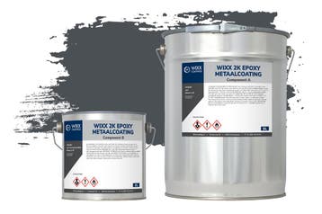 Wixx 2K Epoxy Metaalcoating RAL 7016 | Antracietgrijs 5L, Verzenden, Nieuw