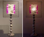 Joelle TISSOT - Lamp - Hout, Metaal - Luminaire Jacquard 19e, Antiek en Kunst