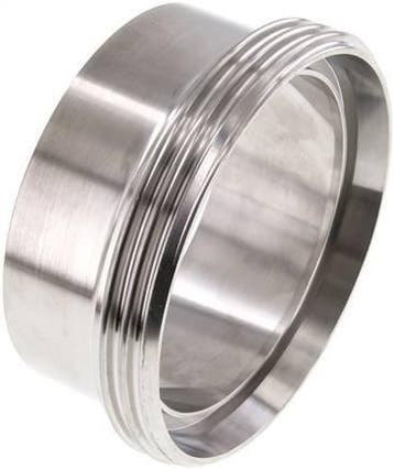 Melkkoppeling 130 X 1/4 X 114,3mm RVS EPDM, Verzenden, Nieuw