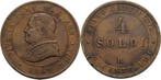 4 Soldi 1869, Italien-kirchenstaat/vatikanstadt Pius Ix 1..., Postzegels en Munten, Verzenden, België