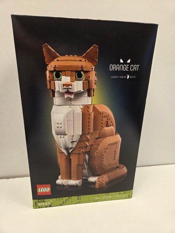 Lego Set - 21376 - Ideas (CUUSOO) - Orange Cat, Nieuw