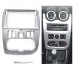 Facade Autoradio 2-Din Pour Renault Dacia Logan Sandero Dust, Auto diversen, Autoradio's, Verzenden, Nieuw