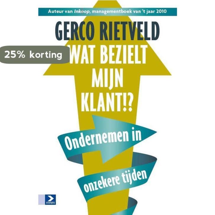 Wat bezielt mijn klant!? 9789462200043 Gerco Rietveld, Livres, Économie, Management & Marketing, Envoi
