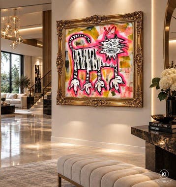 Timo Wedell - Primal Majesty Unleashed - XL- Basquiat Style