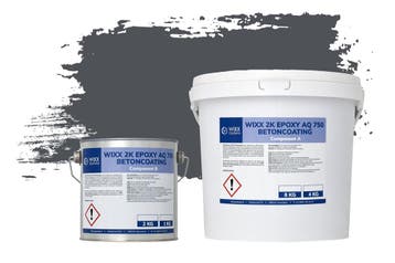 Wixx 2K Epoxy AQ 750 Betoncoating RAL 7015 | Leigrijs, Verzenden