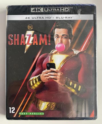 SHAZAM! (IN SEAL) (4K ULTRA HD + BLURAY), CD & DVD