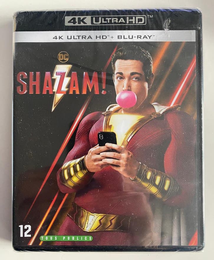 SHAZAM! (IN SEAL) (4K ULTRA HD + BLURAY), CD & DVD, Blu-ray