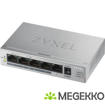 ZyXEL GS1005HP Unmanaged, Computers en Software, Verzenden, Nieuw