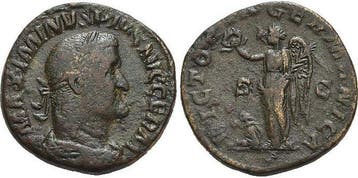 Bronze 235-238 n Chr Rom Maximinus I Thrax 235-238 n Chr, Verzenden
