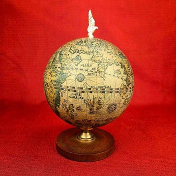 Globe terrestre - Seau à glace - Bois, Plastique - Seau à