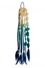 Hair Extension Festival Blond/Aqua/Blue, Verzenden, Nieuw