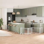 vidaXL Hondenhek inklapbaar met deur 12 panelen 960cm, Verzenden, Nieuw