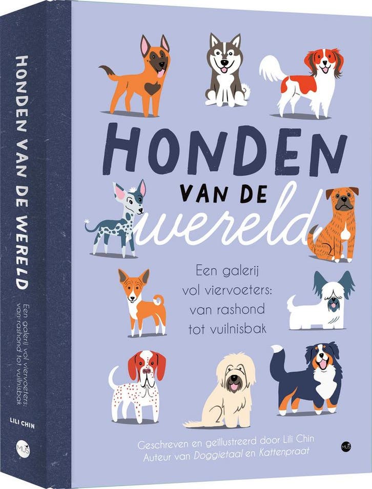 Honden van de wereld (9789045329734, Lili Chin), Boeken, Dieren en Huisdieren, Nieuw, Verzenden