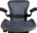 Refurbished Herman Miller Aeron bureaustoel, blauw mesh, Zo goed als nieuw, Bureaustoel, Ergonomisch, Verzenden