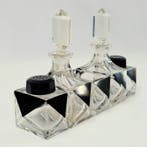 Art Deco - Guldsmeds AB - Ensemble de burettes (5) - Verre,