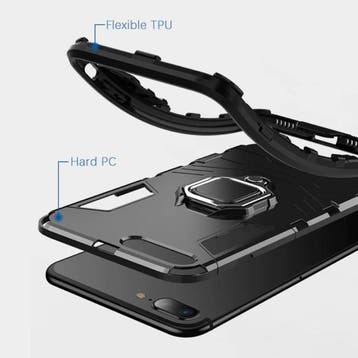 Huawei P30 Hoesje  - Magnetisch Shockproof Case Cover Cas, Verzenden