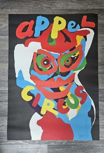 Karel Appel (1921-2006) - Appel Circus, Antiek en Kunst
