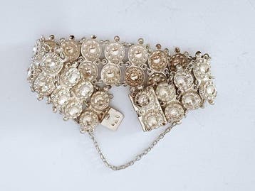 Zilver - Armband - Friese klederdracht, Antiek en Kunst