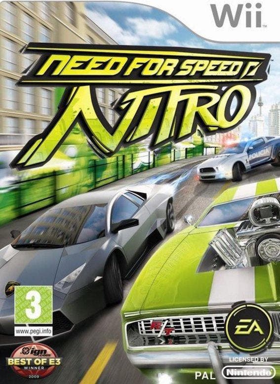 Need for Speed Nitro (Wii Games), Games en Spelcomputers, Games | Nintendo Wii, Zo goed als nieuw, Ophalen of Verzenden