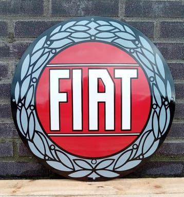 Fiat auto logo, Collections, Marques & Objets publicitaires, Verzenden