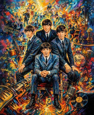 2 works in one Lo- Beatles V2 - 2026 - Beatles 2023 - Fine