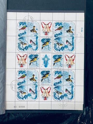 Wereld - Collectie Thema Vogels met veel Postfris