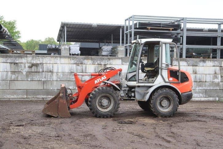 Veiling: Wiellader Atlas 65 Diesel 43kW 1998, Zakelijke goederen, Machines en Bouw | Kranen en Graafmachines, Ophalen