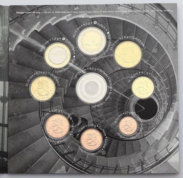 Frankrijk. Year Set (BU) 2002/2005 (4 sets) (Zonder