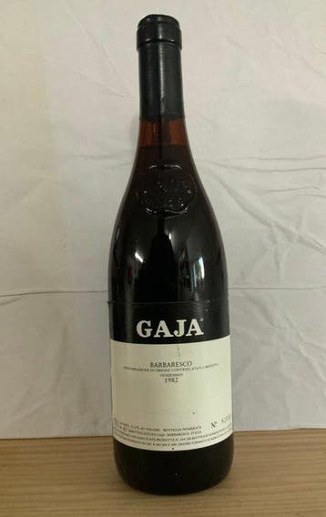 1982 Gaja - Barbaresco - 1 Fles (0,75 liter), Verzamelen, Nieuw