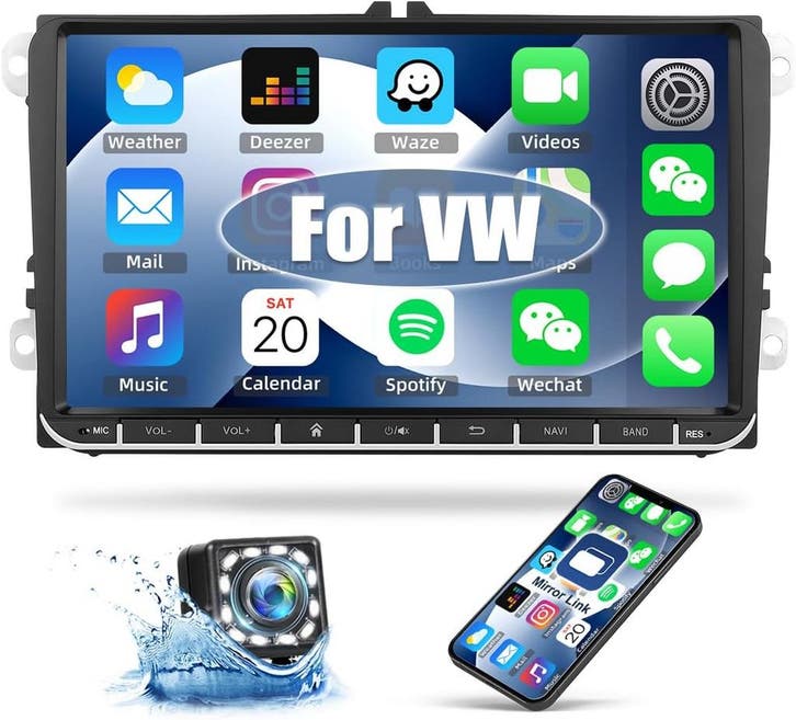 Android 13 Autoradio VW 9 inch | Retour deal | -36% korting, Auto diversen, Autoradio's, Nieuw, Verzenden