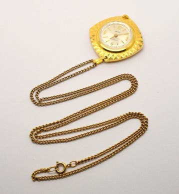 Smiths - Swiss Made mechanical pocket watch with chain -