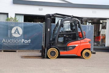 Veiling: Heftruck Linde H35T-01 LPG 3500kg 2020, Ophalen