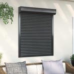 vidaXL Rolluik Antraciet 100 x 120 cm Aluminium en, Verzenden